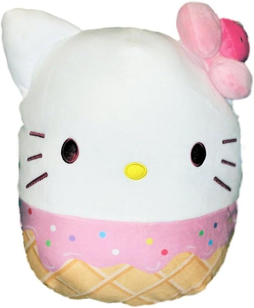 Squishmallows 8" Hello Kitty Ice Cream Cone