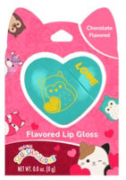 Squishmallows Heart Shaped Flavored Lip Gloss