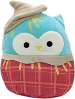 Squishmallows 8" Winston the Owl Scarecrow