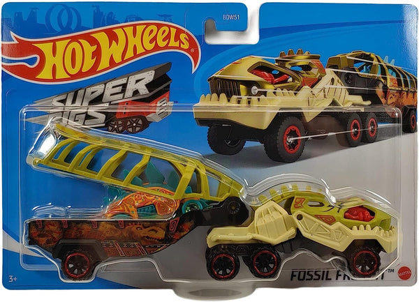 Mattel Hot Wheels Super Rigs Fossil Freight