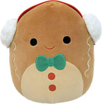 Squishmallows 12" Jordan the Gingerbread with Earmuffs