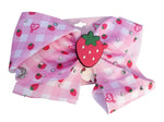 JoJo Siwa Large Cheer Hair Bow Pink Scented Strawberry