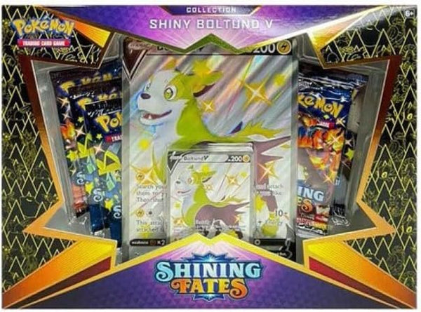 Pokemon TCG Shining Fates Shiny Boltund V Collection Box