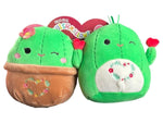 Squishmallows 5" Valentines Pairs Shadi and Marcellus Cactus