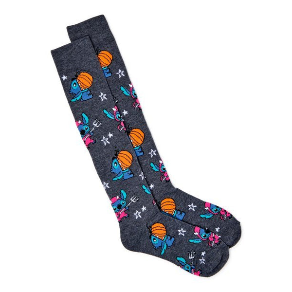 Lilo and Stitchs Women's Halloween No Show Socks, 2-Pack