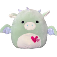 Squishmallows 8" Valentine Dragon Desmund