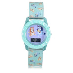 Bluey Children's LCD Watch with Flashing Case