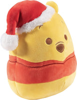 Squishmallows 8" Disney Winnie the Pooh with Santa Hat