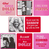 Dolly Party Party Supplies 8 Piece Coaster Set