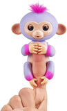 Fingerlings Interactive Baby Monkey Sydney (Purple with Pink Accents)