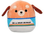 Squishmallows 8" Sam the Dog Be A Nice Human