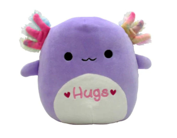 Squishmallows 8" Valentines Monica the Axolotl Hugs