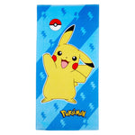 Pokemon Pikachu Kids Beach Towel Blue