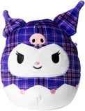 Squishmallows 6.5" Hello Kitty Plaid