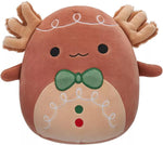 Squishmallows 8" Den the Gingerbread Axolot