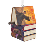 Hallmark Ornament Harry Potter Books and Wand