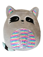 Squishmallows 12" Max the Raccoon Sequin Belly