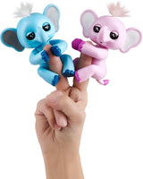 Fingerlings Interactive Baby Elephant Gray