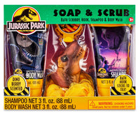 Jurassic Park 4 Piece Soap and Scrub Set