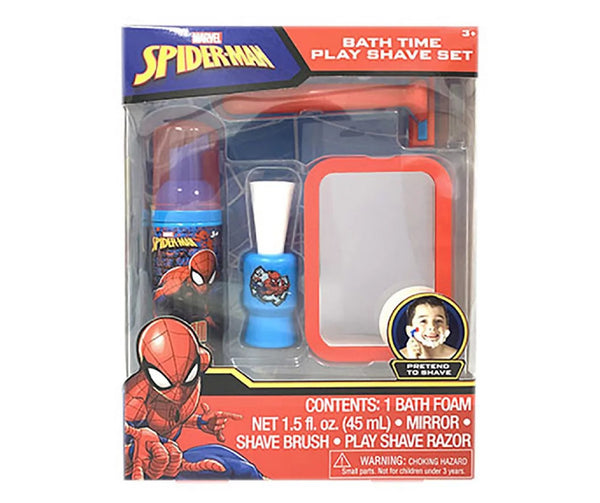 Spider-Man Bath Time Play Shave Set