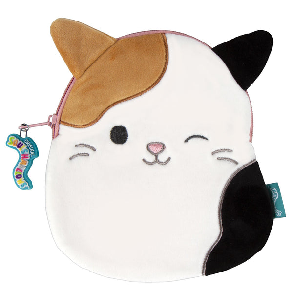 Squishmallows Zippered Pencil Pouch Cam the Cat