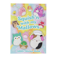 Squishmallows Squish with My Mallows 1000+ Sticker Book