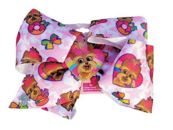 JoJo Siwa Large Cheer Hair Bow Pink BowBow Dog