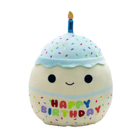 Squishmallows 10" Kiks Happy Birthday Cake with Candle