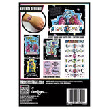 Monster High 16 Valentines with Tattoo Bands