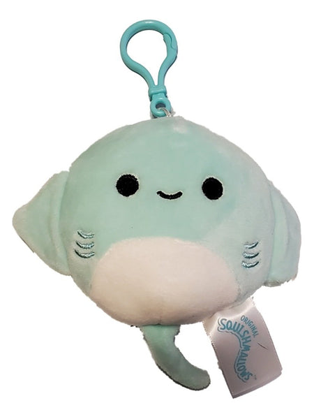 Squishmallows 3.5" Clip On Maggie the Stingray