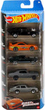 Hot Wheels Cars, 5 Fast & Furious 1:64 Scale Vehicles