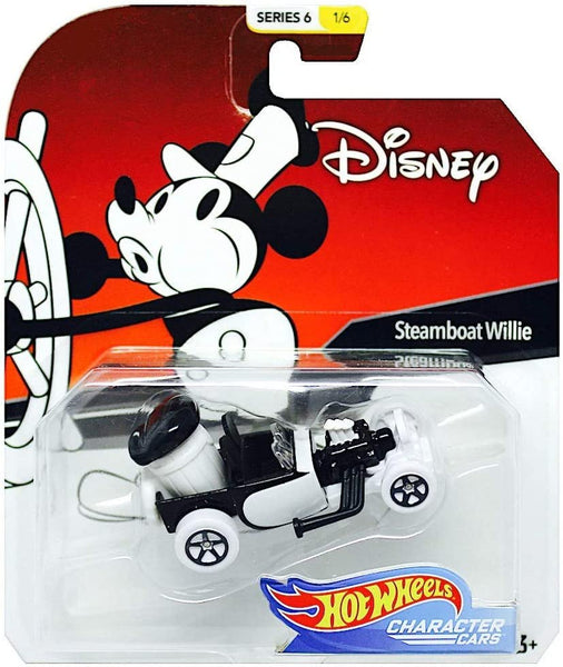 Hot Wheels Character Cars Mickey Mouse Steamboat Willie