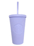 Starbucks 2021 Studded Cold Cup Tumbler 16oz Matte Lilac