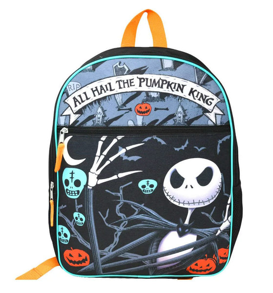 Nightmare Before Christmas All Hail the Pumpkin King Jack Skellington Backpack