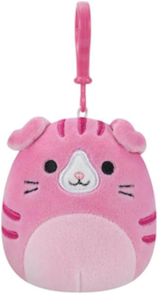 Squishmallows 3.5" Clip On Geraldine the Cat