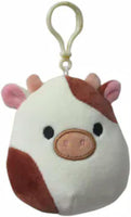 Squishmallows 3.5" Clip-On Ronnie the Cow