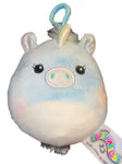 Squishmallows 3" Clip-On Qwen the Unicorn