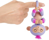 Fingerlings Interactive Baby Monkey Sydney (Purple with Pink Accents)