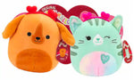 Squishmallows 8" Valentines Pairs Finley and Corinna