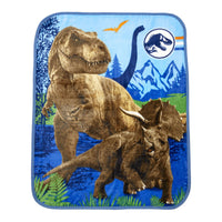 Jurassic World Kids Silky Soft Plush Throw Blanket