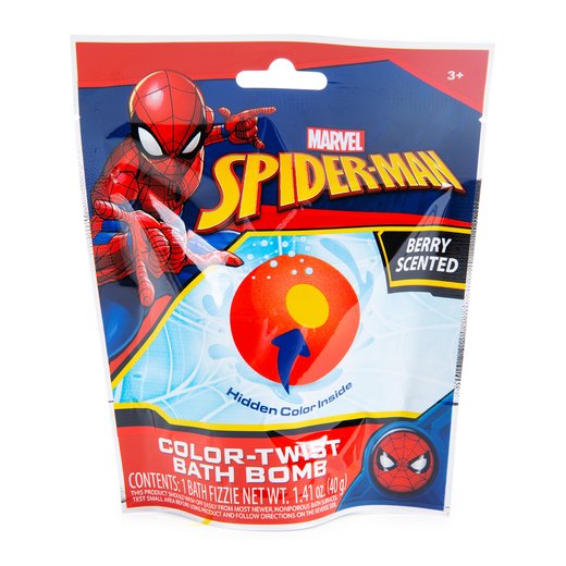 Marvel Spider-Man Color Twist Bath Bomb