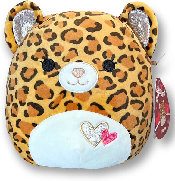 Squishmallows 8" Maria the Cheetah with Hearts