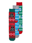 Star Wars Men's Holiday Crew Socks, 3-Pack