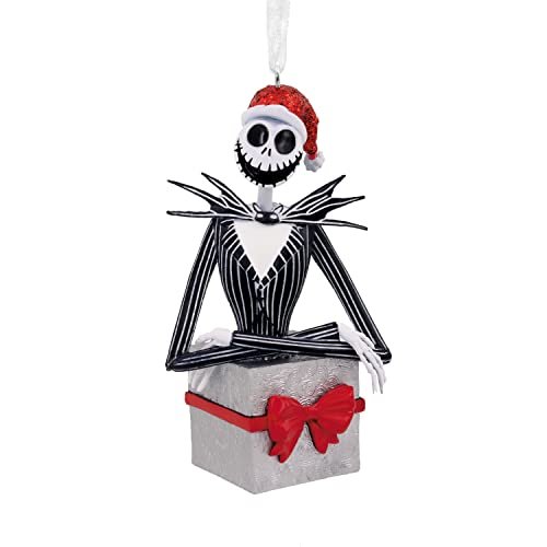 Hallmark Nightmare Before Christmas Jeck Skellington with Present