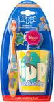 Blippi Kids Toothbrush Kit with Cover and Cup, 3PC