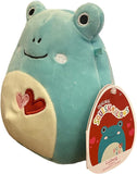 Squishmallows 8" Valentine Ludwig the Frog