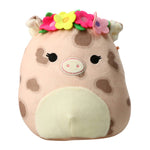 Squishmallows 7.5" Aquitaine the Pig with Flowers