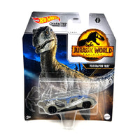 Hot Wheeels Character Cars Jurassics World Velociraptor Blue