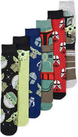 Star Wars the Mandalorian 6 Pack Crew Socks