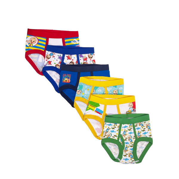 Cocomelon Toddler Boys Underwear 6-Pack